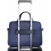 Деловая сумка Piquadro Orion CA6623S136/BLU с отделением для ноутбука синий ткань/натур.кожа