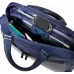 Деловая сумка Piquadro Orion CA6623S136/BLU с отделением для ноутбука синий ткань/натур.кожа
