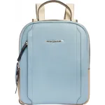 Рюкзак женский Piquadro Circle CA5566W92/AZBE2 голубой/бежевый кожа