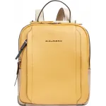 Рюкзак женский Piquadro Circle CA5566W92/GBE шафрановый/бежевый кожа