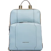 Рюкзак женский Piquadro Circle CA6216W92/AZBE2 голубой/бежевый кожа