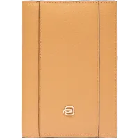 Обложка для паспорта Piquadro Circle PP6340W92R/GBE шафрановый/бежевый