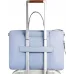 Деловая сумка женская Piquadro Lyra CA4021W92T/VI с отделением для ноутбука 15.6" лавандовая ткань/натур.кожа