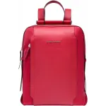 Рюкзак женский Piquadro Lyra CA4576W92T/R красный ткань/натур.кожа
