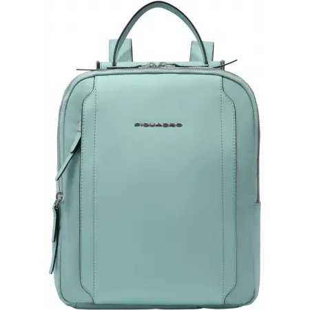 Рюкзак женский Piquadro Lyra CA5566W92T/VE мятный ткань/натур.кожа