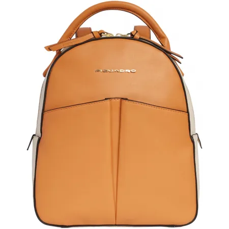 Рюкзак женский Piquadro Ashley CA6454W134/AR охра/бежевый кожа