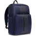 Рюкзак Piquadro Brief2 CA6648BR2/BLU темно-синий нейлон/натур.кожа