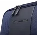 Рюкзак Piquadro Brief2 CA6648BR2/BLU темно-синий нейлон/натур.кожа