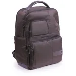 Рюкзак мужской Piquadro Wollem CA6238W129/TM темно-коричневый полиэстер/натур.кожа