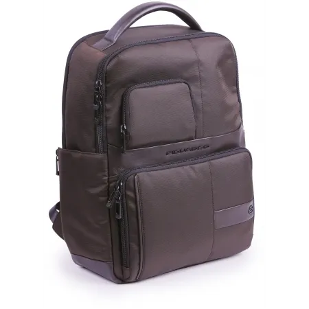 Рюкзак мужской Piquadro Wollem CA6238W129/TM темно-коричневый полиэстер/натур.кожа