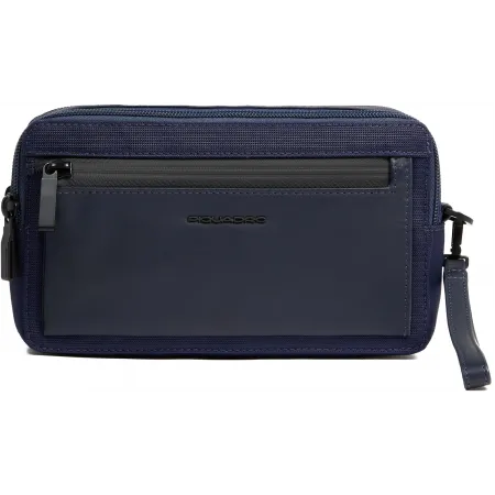 Клатч Piquadro Orion AC4221S136R/BLU синий ткань/натур.кожа