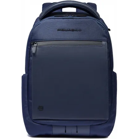 Рюкзак Piquadro Orion CA6619S136/BLU синий ткань/натур.кожа