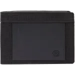 Кошелек мужской Piquadro Orion PU1392S136R/N черный ткань/натур.кожа
