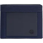 Кошелек мужской Piquadro Orion PU4188S136R/BLU синий ткань/натур.кожа