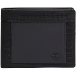 Кошелек мужской Piquadro Orion PU4188S136R/N черный ткань/натур.кожа