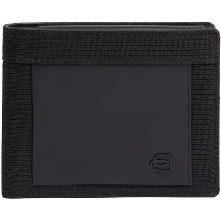 Кошелек мужской Piquadro Orion PU4188S136R/N черный ткань/натур.кожа