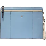 Клатч женский Piquadro Circle AC6368W92/AZBE2 голубой/бежевый натур.кожа