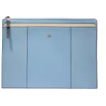 Клатч женский Piquadro Circle AC6369W92/AZBE2 голубой/бежевый натур.кожа