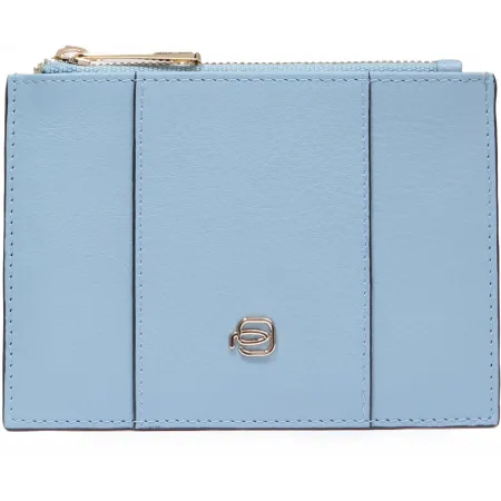 Кошелек женский Piquadro Circle PP6659W92R/AZBE2 голубой/бежевый натур.кожа