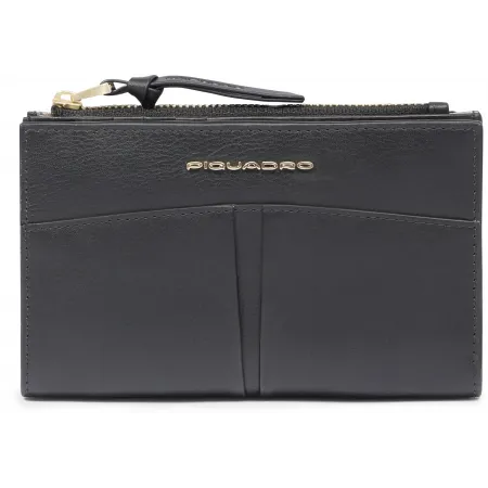 Кошелек женский Piquadro Ashley PD6536W134R/N черный натур.кожа