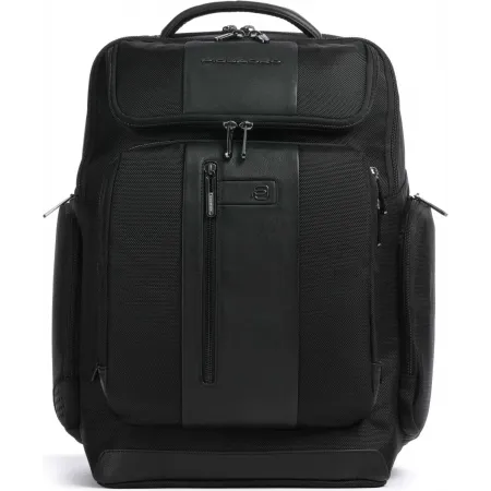 Рюкзак мужской Piquadro Brief2 CA5477BR2/N черный ткань/натур.кожа