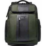 Рюкзак мужской Piquadro Brief2 CA5477BR2/VE2 хаки ткань/натур.кожа