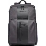 Рюкзак Piquadro Brief2 Special CA6648BR2S/GRN серый/черный ткань/натур.кожа