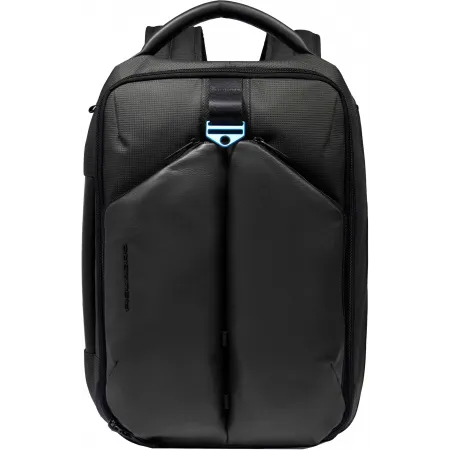 Рюкзак Piquadro S137 CA6631S137/N черный ткань/натур.кожа