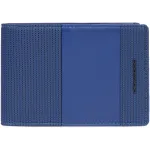 Кошелек мужской Piquadro Earth PU1392S137R/BLU синий натур.кожа/ткань