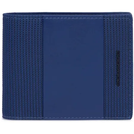 Кошелек мужской Piquadro Earth PU4518S137R/BLU синий натур.кожа/ткань