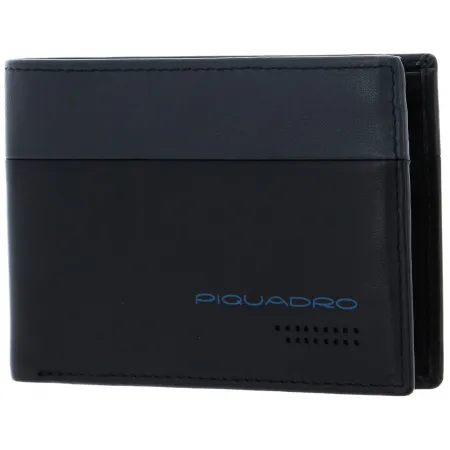 Кошелек мужской Piquadro Urban PU1392UB00R/NGR черный/серый натур.кожа