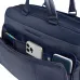Деловая сумка Piquadro Wollem CA6637W129/BLU с отделением для ноутбука синий полиэстер/натур.кожа