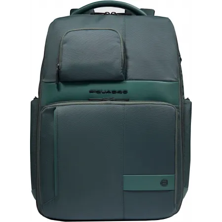 Рюкзак Piquadro Wollem CA6517W129/VE2 хаки полиэстер/натур.кожа