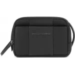 Косметичка Piquadro Brief2 BY6149BR2/N черный нейлон/натур.кожа