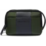 Косметичка Piquadro Brief2 BY6149BR2/VE2 хаки нейлон/натур.кожа