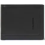 Кошелек Piquadro Atlas PU4518S138R/N черный натур.кожа Кошелек Piquadro Atlas PU4518S138R/N черный натур.кожа