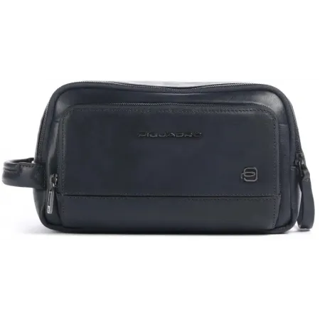 Косметичка Piquadro Philip BY6021W136/BLU синий натур.кожа