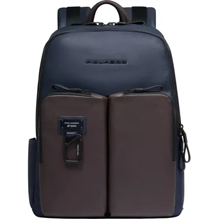 Рюкзак Piquadro Harper CA3869AP/BLUTM синий/коричневый кожа