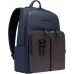 Рюкзак Piquadro Harper CA3869AP/BLUTM синий/коричневый кожа