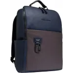 Рюкзак Piquadro Harper CA4818AP/BLUTM синий/коричневый кожа