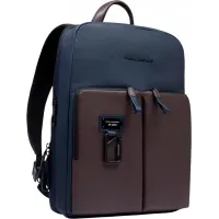Рюкзак Piquadro Harper CA6311AP/BLUTM синий/коричневый кожа