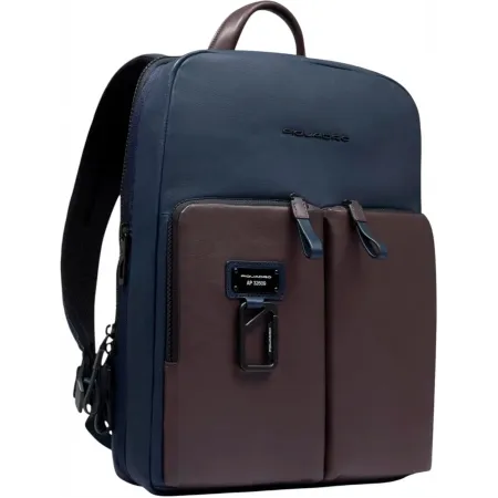 Рюкзак Piquadro Harper CA6311AP/BLUTM синий/коричневый кожа