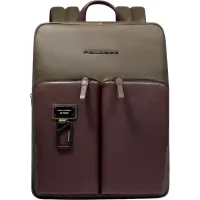 Рюкзак Piquadro Harper CA6311AP/VETM коричневый/зеленый кожа