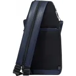 Рюкзак слинг Piquadro Harper CA6784AP/BLUTM синий/коричневый кожа