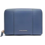 Косметичка Piquadro Circle BY6543W92/BLU4 синий натур.кожа