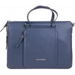 Деловая сумка женская Piquadro Circle CA4021W92/BLU4 с отделением для ноутбука 15.6" синяя натур.кожа