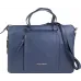 Деловая сумка женская Piquadro Circle CA4021W92/BLU4 с отделением для ноутбука 15.6" синяя натур.кожа