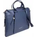 Деловая сумка женская Piquadro Circle CA4021W92/BLU4 с отделением для ноутбука 15.6" синяя натур.кожа