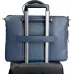 Деловая сумка женская Piquadro Circle CA4021W92/BLU4 с отделением для ноутбука 15.6" синяя натур.кожа