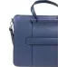 Деловая сумка женская Piquadro Circle CA4021W92/BLU4 с отделением для ноутбука 15.6" синяя натур.кожа